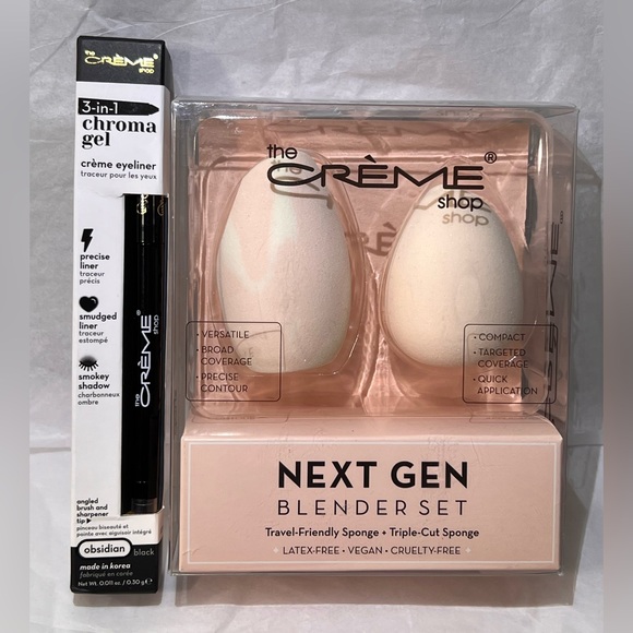 the creme shop Other - The Crème Shop Next Gen Blender Set and Eyeliner